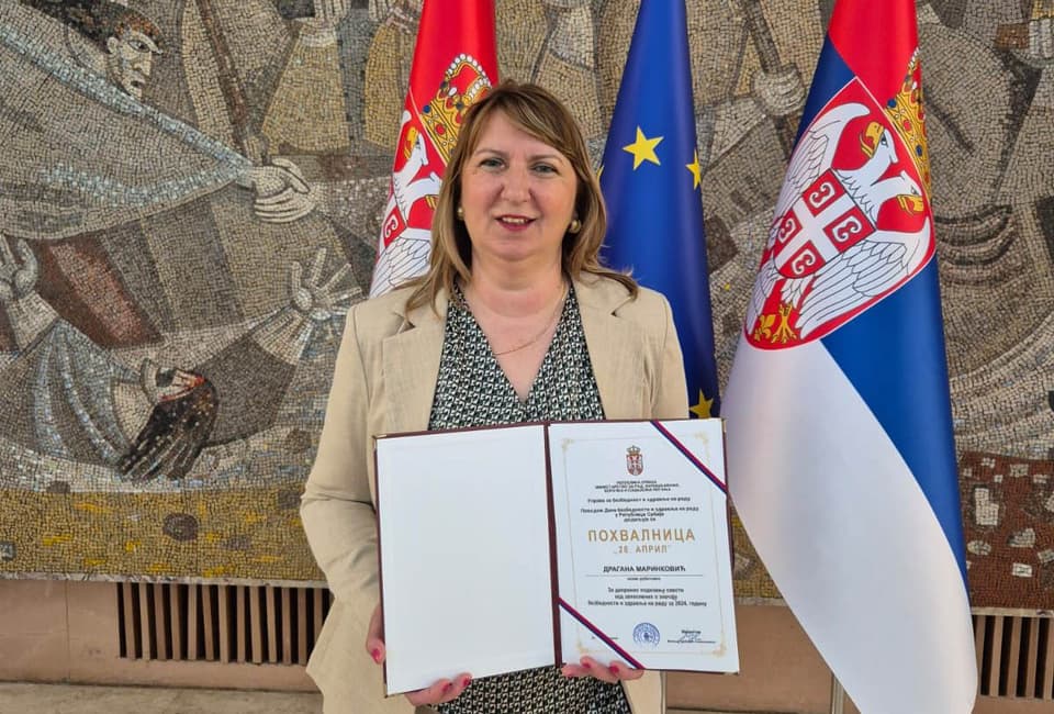 National Recognition for Commitment to Occupational Safety and Health