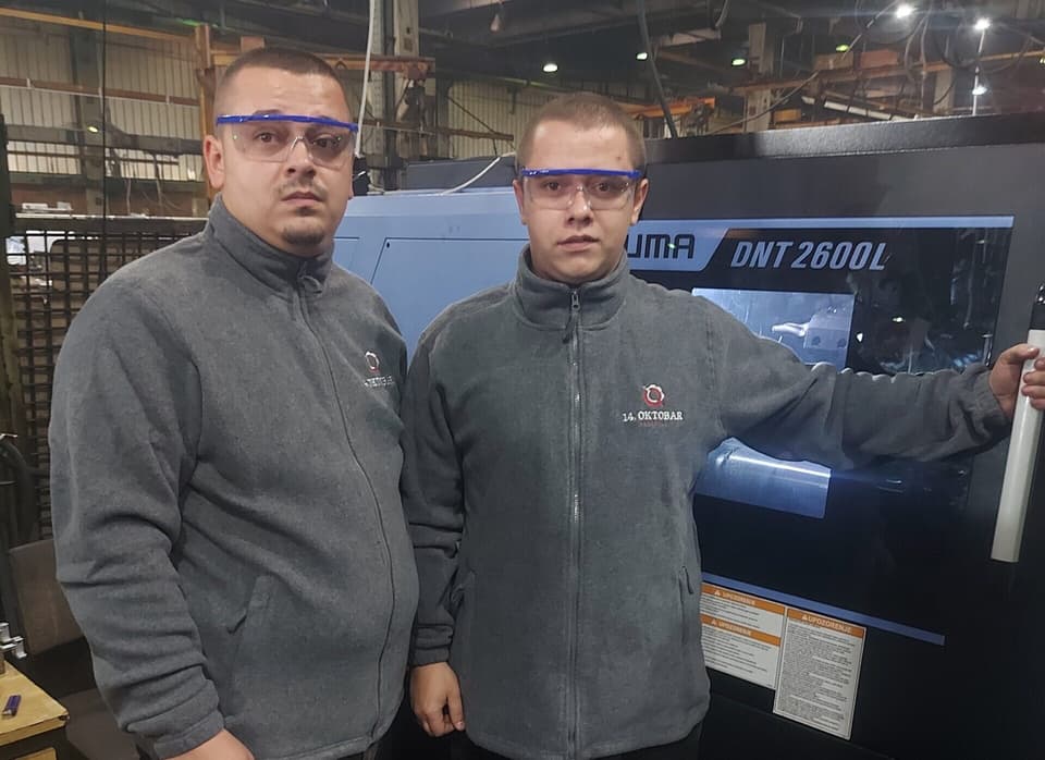 New suits and protective equipment for our workers