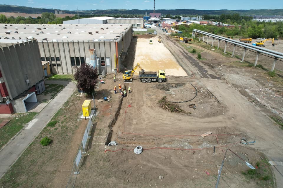 The Beginnings of Site Preparation for New “14. Oktobar” Production Facility