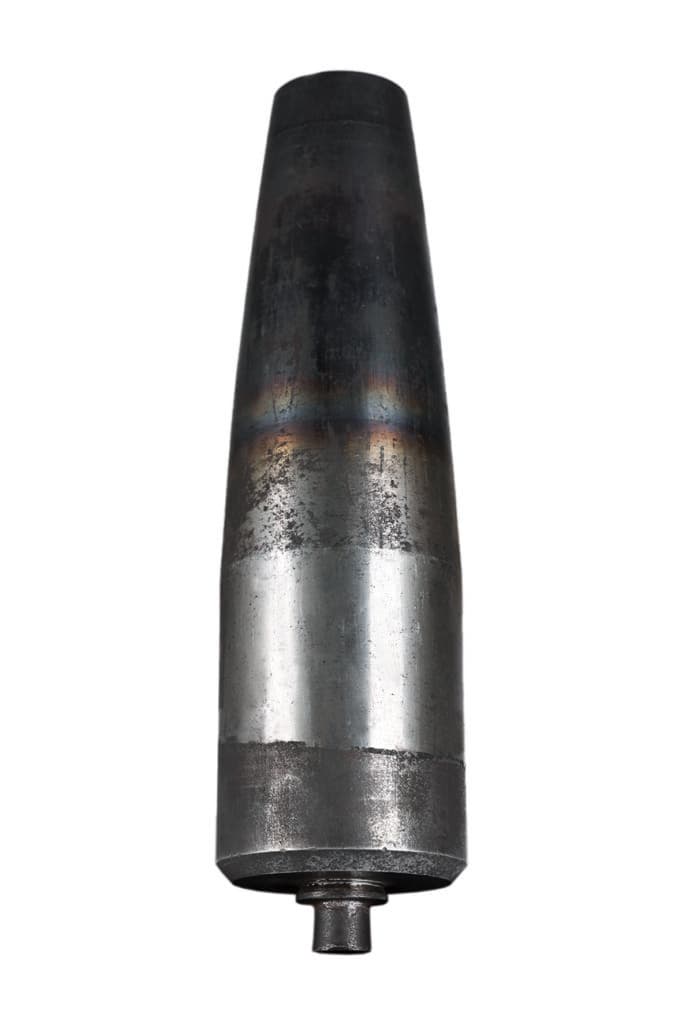 Suženi otkovak košuljice 105mm: Taman metalni otkovak sa suženim gornjim delom
